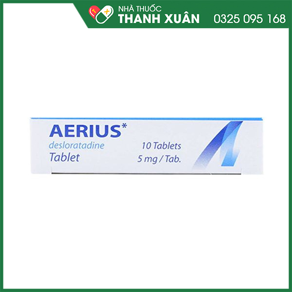 Aerius điều trị viêm mũi dị ứng